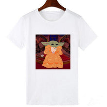 Load image into Gallery viewer, Showtly The Mandalorian Baby Yoda Sweatshirt Men/Women Star Wars TV Series T shirt 90S Science Fiction Movies Tee Tops