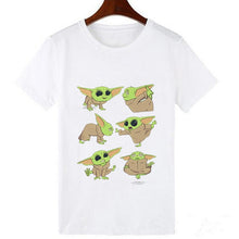 Load image into Gallery viewer, Showtly The Mandalorian Baby Yoda Sweatshirt Men/Women Star Wars TV Series T shirt 90S Science Fiction Movies Tee Tops