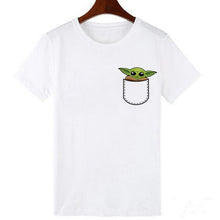 Load image into Gallery viewer, Showtly   The Mandalorian Baby Yoda Sweatshirt Men/Women Star Wars TV Series T shirt 90S Science Fiction Movies Tee Tops
