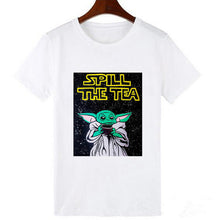 Load image into Gallery viewer, Showtly   The Mandalorian Baby Yoda Sweatshirt Men/Women Star Wars TV Series T shirt 90S Science Fiction Movies Tee Tops
