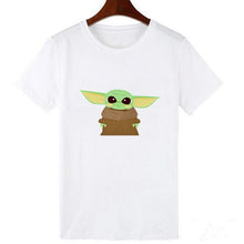 Load image into Gallery viewer, Showtly   The Mandalorian Baby Yoda Sweatshirt Men/Women Star Wars TV Series T shirt 90S Science Fiction Movies Tee Tops
