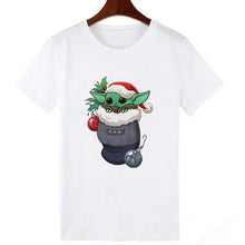Load image into Gallery viewer, Showtly   The Mandalorian Baby Yoda Sweatshirt Men/Women Star Wars TV Series T shirt 90S Science Fiction Movies Tee Tops
